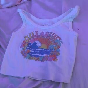 billabong cropped tank